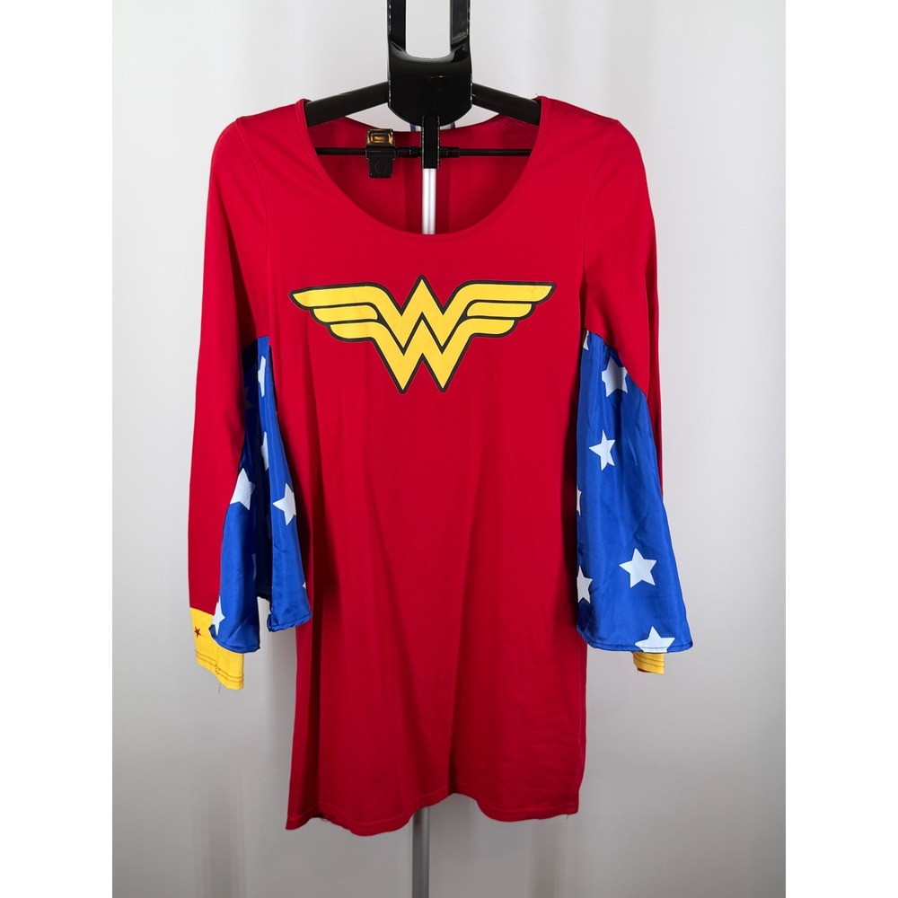 Wonder Woman Costume Dress Rubies Red Blue‎ Winged Stars Superhero Womens Large